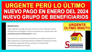 Fonavi anuncian nuevo pago en enero del 2024 nuevo grupo de beneficiarios recibirá la devolución [upl. by Bernardo904]