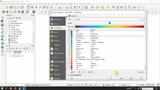 QGIS Tutorials 28 Using Categorized Symbology in QGIS  Symbolize Vector Data  Vector Styling [upl. by Annahsal937]