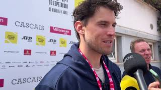 Dominic Thiem casts doubt on 2025 after Richard Gasquet loss at Estoril Open [upl. by Litta]