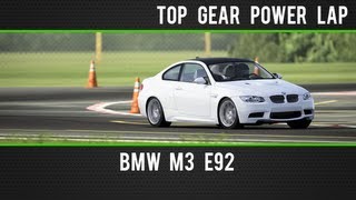 Top Gear Power Lap  BMW M3 E92 2008 [upl. by Argus]