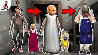 TOP 5 Best Moments Grannys ★ Funny Horror animations parody [upl. by Sadick]