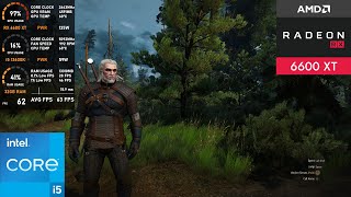 RX 6600 XT  The Witcher 3 Next Gen  1080p Ultra Graphics [upl. by Tedric]