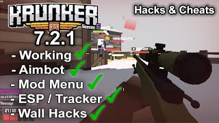 Krunkerio 721 Free Hacks amp Cheats WORKING [upl. by Eislrahc221]