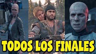 Days Gone  Todos los finales  Final Real  Final Secreto  1080p  En Español Latino [upl. by Siulegroj]