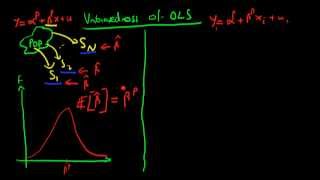 Unbiasedness of OLS  part one [upl. by Otsedom]