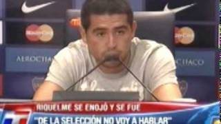 La pelea de Riquelme y Martín Arevalo [upl. by Lleynod]