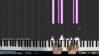 「Accel World」OST  Ceramic Heart piano solo [upl. by Atirb]