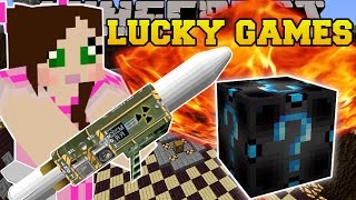 Minecraft NUCLEAR EXPLOSIVE CHALLENGE GAMES  Lucky Block Mod  Modded MiniGame [upl. by Akemed414]