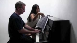 Burgmuller Etude Op105 No6  semitutorial message Paul Barton piano [upl. by Sisely]