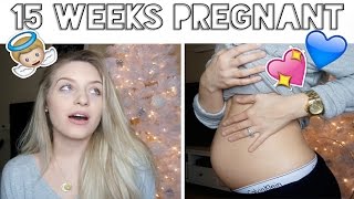 15 Weeks Pregnant Vlog  Symptoms  Baby Bump [upl. by Eentrok]