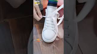 Plain style sneaker laces Special shoelaces 2024 shoelaces shorts [upl. by Tannen393]