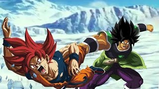 Goku and Vegeta vs Broly Full Fight ENGLISHDUB  Dragonball Super [upl. by Mattias]