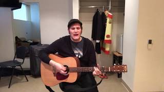 Steve Landes  The First In Line Everly Brothers  Paul Kennerley cover acoustic [upl. by Strohben]