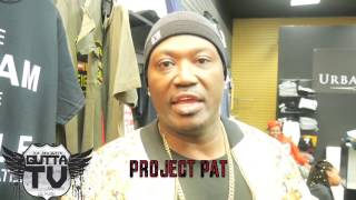 Project Pat Speaks Doing 45 Shows With Juicy J amp Hottest Young Artist In Memphis [upl. by Petulah]