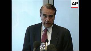 MACEDONIA FORMER US SENATOR BOB DOLE VISIT 2 [upl. by Grider]