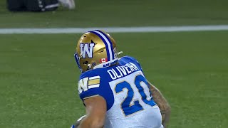 110th Grey Cup Blue Bombers find the end zone late in the 1st quarter [upl. by Geof]