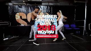 Gaby amp Estefy  Bachata workshop  Summer Sensual Days 2018 [upl. by Susan]