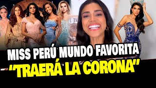 MISS PERÚ MUNDO ENTRA AL TOP 5 DE FAVORITAS EN EL MISS WORLD Y EMOCIONA A FANS [upl. by Marolda]