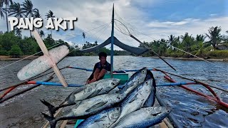 catching skipjack and yellowfin Filipino traditional fishing varando tv [upl. by Hapte576]