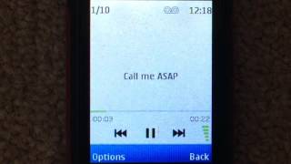 Sony Ericsson J110 Ringtones on Nokia X200 [upl. by Fulvia]