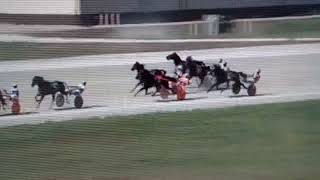 Another Wreck Oak Grove Harness Racing 7224 [upl. by Ennovaj326]