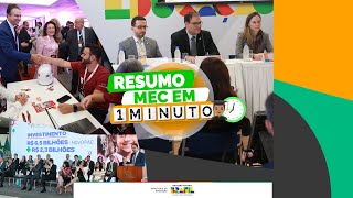 Resumo MEC  25 a 29 de setembro [upl. by Annohsed]