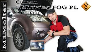 Osram LEDriving FOG PL  Einbau von M1Molter [upl. by Oinafipe]