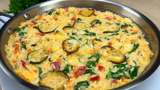 Dieses Rezept mit Zucchini und Reis ist so lecker dass ich es jede Woche kochen kann❗️ 276 [upl. by Daiz380]