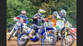 2022 GNCC quotBURR OAKSquot MASTERS C 50 CLASS POV [upl. by Nedyarb]