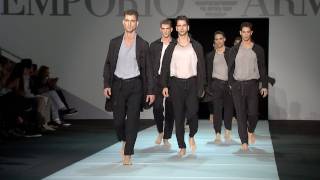 Emporio Armani  2012 Spring Summer  Menswear Collection [upl. by Eiwoh210]