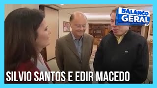 Bispo Edir Macedo divulga nota de pesar e lamenta morte de Silvio Santos  Balanço Geral DF [upl. by Anyar]