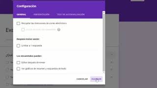 Crear exámenes con los Formularios de google [upl. by Marozik]