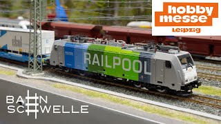 Hobbymesse 2024  Modellbahn [upl. by Atiuqan997]