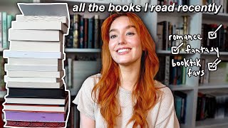 all the books I read in March amp April  reading wrap up [upl. by Ostap960]