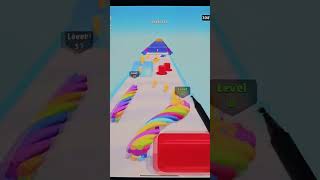 Twisty Stack Runner Level 130 ytshorts gameshorts shortsfeed game shorts [upl. by Htebazileharas808]