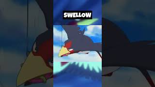 SWELLOW pokemon normal fly voador passaros shorts short [upl. by Teevens]