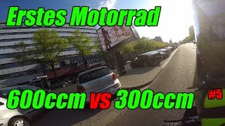 Erstes Motorrad 600ccm vs 300ccm  MotoVlog 5  deutschgerman  FreddysRidingPalace [upl. by Hannover]