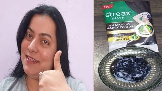 STREAX Insta Shampoo Hair Color Review amp DEMO  HARPREET KAUR [upl. by Della379]