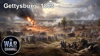 History Of Warfare  Gettysburg 1863 [upl. by Suivatnod833]