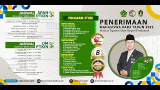 AYO KULIAH DI IAIN PONTIANAK 2022 [upl. by Norahs]