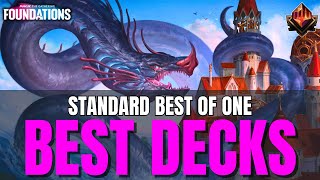 🚨Foundations BEST MTG Decks Standard Best of One Bo1  Meta Guide Week 2 [upl. by Northrup]