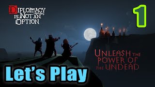 Lets Play  Diplomacy Is Not An Option  Campaign  Full Gameplay  PreRelease Press Version 1 [upl. by Huesman]