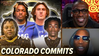 Colorado lands commits London Merritt Alex McPherson Quentin Gibson amp Carde Smith 🐂  Nightcap [upl. by Enilarak]