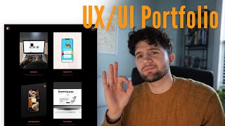 The UXUI Portfolio that Landed me my First Job [upl. by Roye]