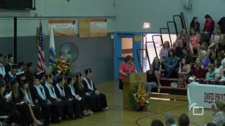 David Prouty High School Graduation  June 3 2016 [upl. by Rizas]