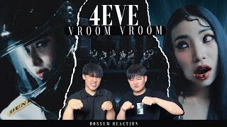 4EVE ‘VROOM VROOM’ MV REACTION สาวนั่งซิ่ง บิดให้เอวหัก 🏍️✨🖤  BOSSUMReact [upl. by Pacifica527]