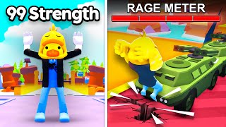 I Got The BIGGEST MUSCLES and Smashed EVERYTHING in Road Rage Simulator [upl. by Atiuqa693]