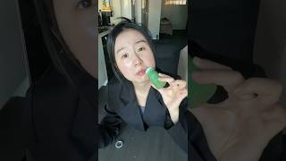 Trying Viral Green Mask Stick 😱 [upl. by Yrrej]