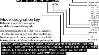 John deere digit vin decoder · new john deere digit vin decoder results [upl. by Ecienaj4]