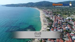 SARTI BEACH Barcino Tours letovanje [upl. by Claybourne]